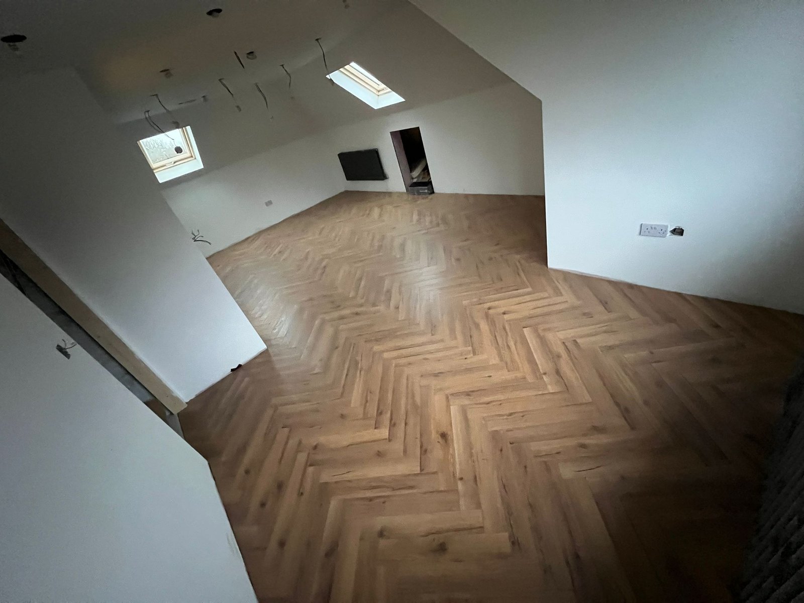 Modern LVP Plank Flooring